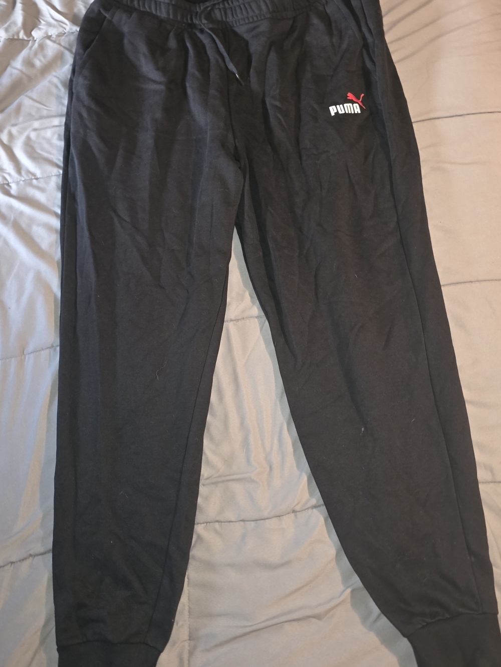 Puma Men's Black Jogger Pants